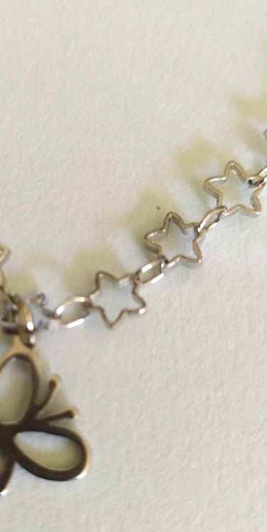 Bijoux Les Couleurs de Lo chaîne de cheville