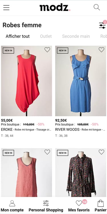 Modz | 15€ offerts sur votre première commande