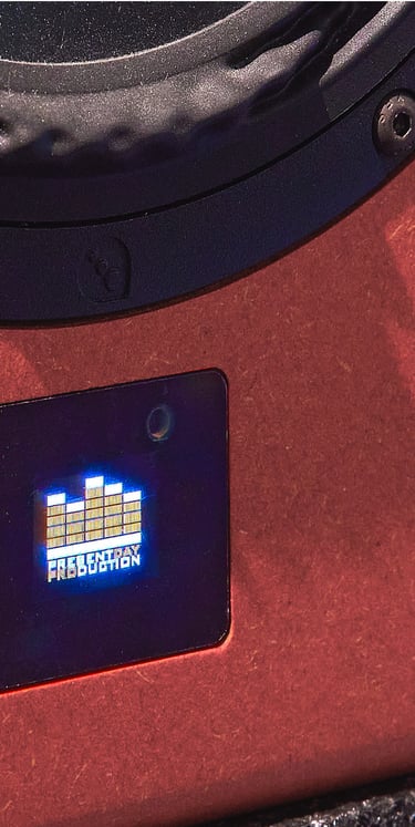 Present Day Production Mum-8 studio monitor oled screen