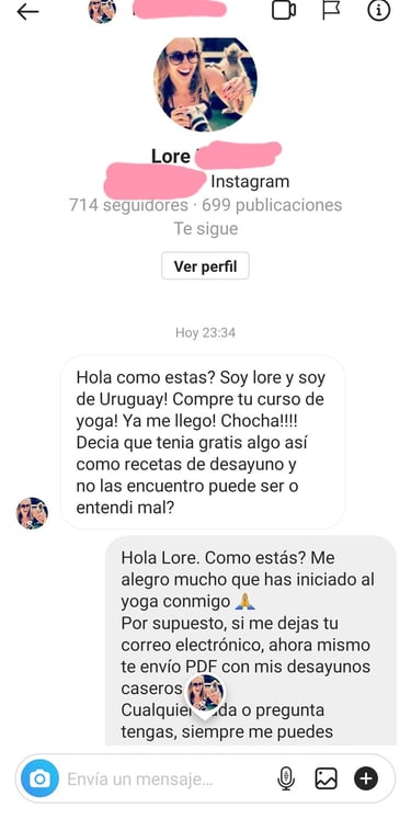 opinión yoga curso