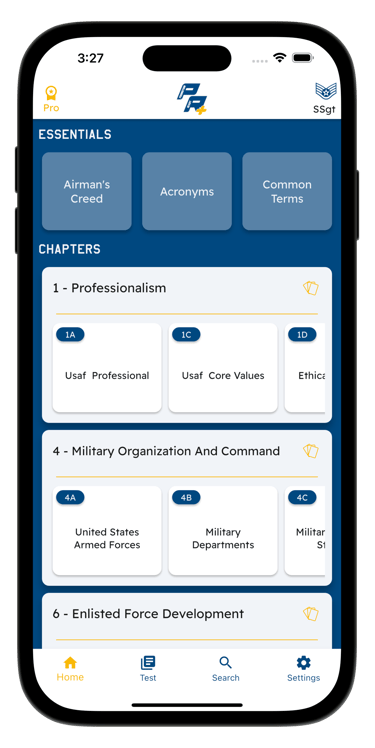 promotion ready air force screenshot