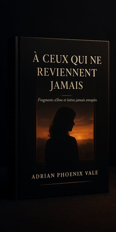 Un livre court, intense et vrai. Pour celles et ceux qui portent l’absence… et choisissent la paix.