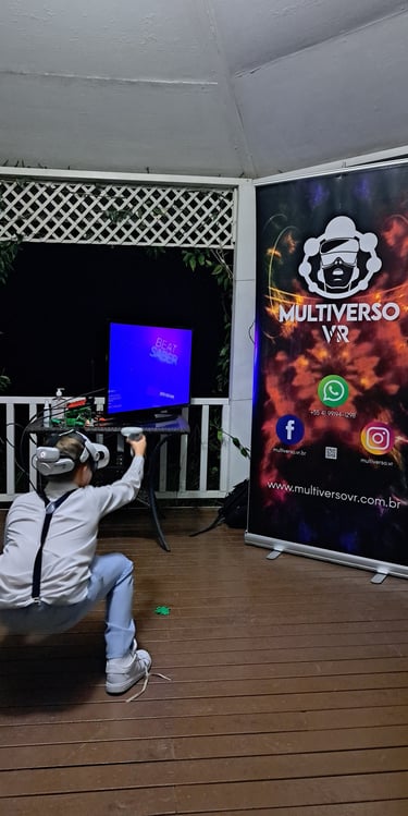 "Aluguel de óculos VR para festas partuculares com casamentos e aniversários"