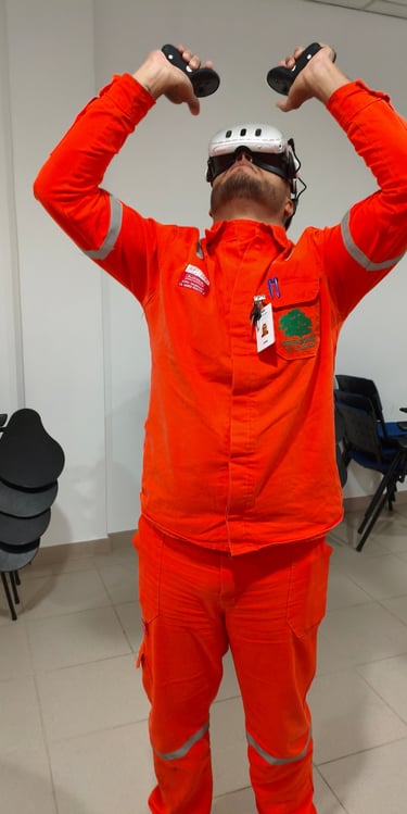 "uso de realidade virtual para treinamentos imersivos"