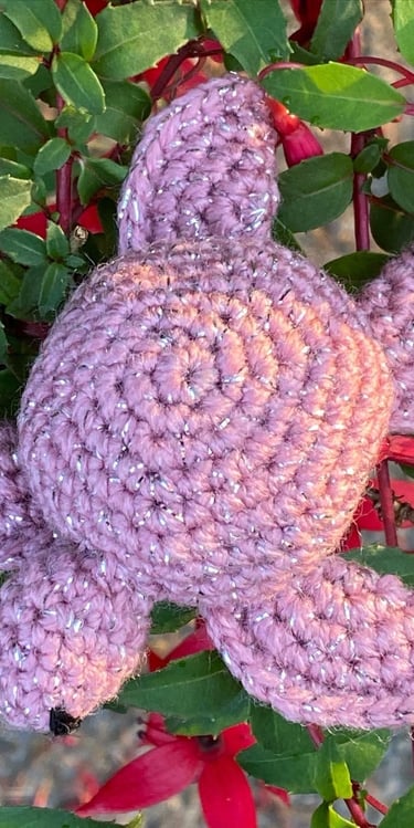 a crochet turtle