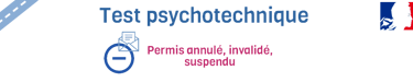 banderole titre test psychotechnique