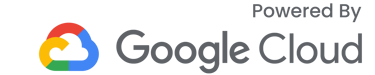 Powered by Google Cloud logo