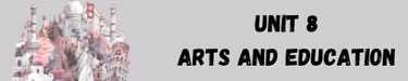 unit 8 common core arts and education, english course, common core