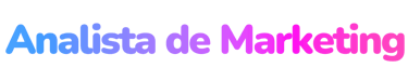 Curso de Analista de Marketing: Imagem degradê c/ título Analista de Marketing