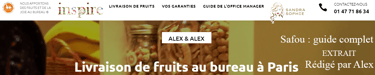 CAPTURE ECRAN HAUT DE PAGE ALEX