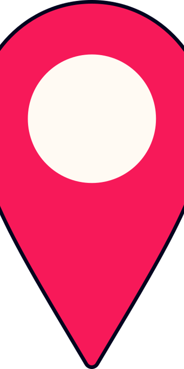 Location symbol which links to the location of therapy room on Google Maps