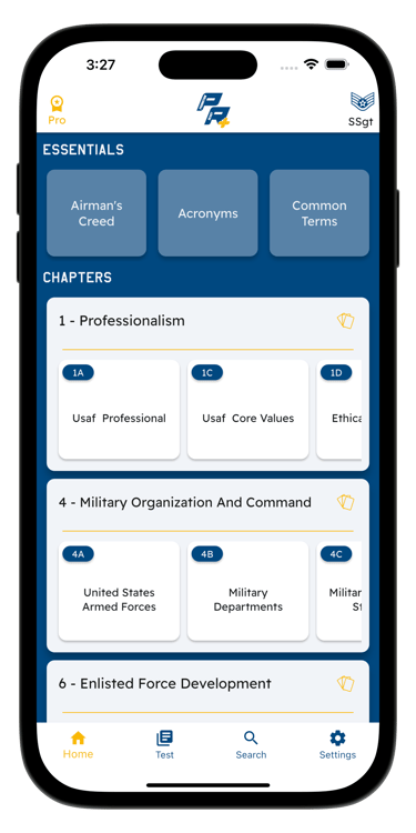 promotion ready air force screenshot