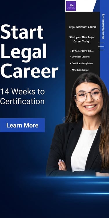 Legal Assistant Course Image