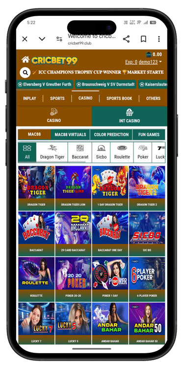 Cricbet99 login