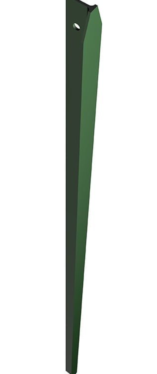 poteau T trous de 7 mm