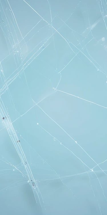 Fondo liso azul claro con lineas asimétricas blancas