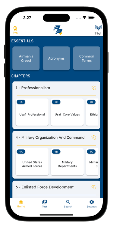 promotion ready air force screenshot