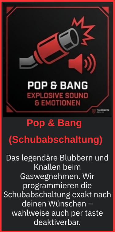 Pop and Bang Berlin - Schubabschaltung programmieren Tunerwerk