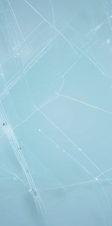 Fondo liso azul claro con lineas asimétricas blancas