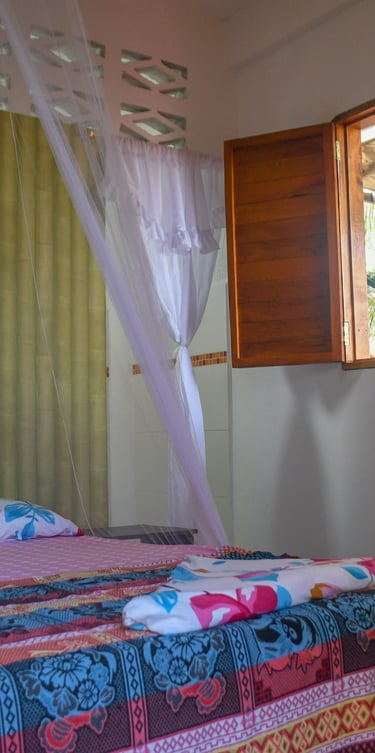 Cabaña doble isla fuerte