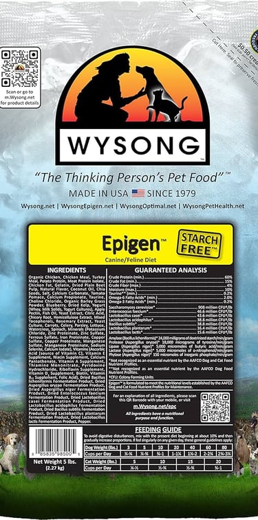 Wysong grain-free dog food