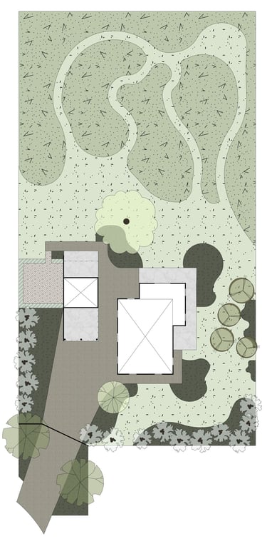 Plattegrond project Poldertuin