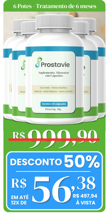 Oferta 6 Frascos R$ 497,94