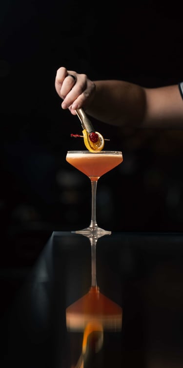 Social media content agency in Toronto filming trending Instagram Reels for a local cafe.