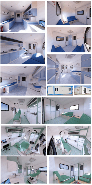 Conteneur de Santé Mobile