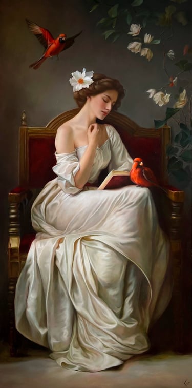 Nostalgia  120 x 60 cm  Oil on canvas 