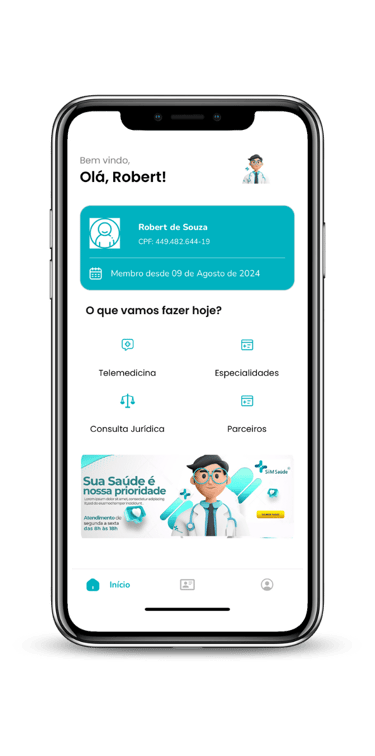 aplicativo spass benefícios tela telemedicina e assistencias