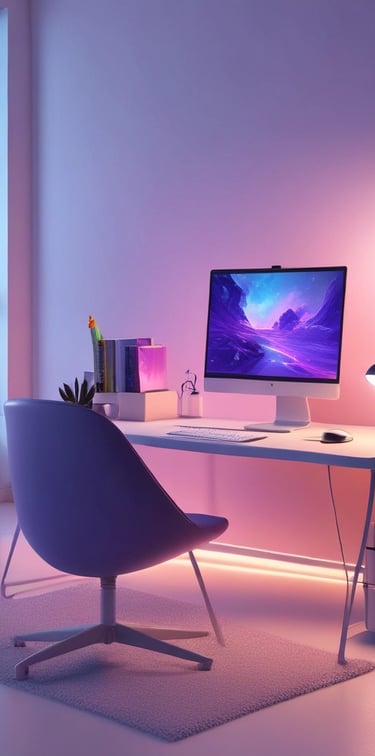 blue and white striped round textile