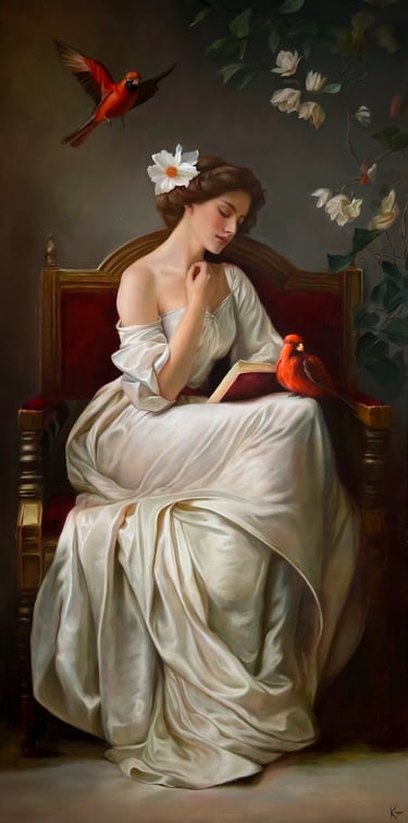 Nostalgia  120 x 60 cm  Oil on canvas 