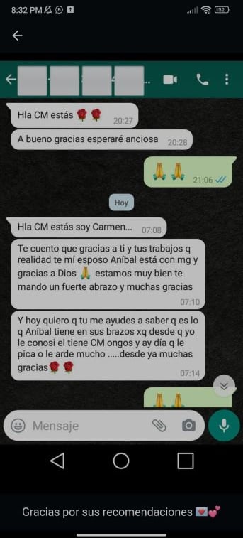 testimonio de trabajo de amarre de amor 