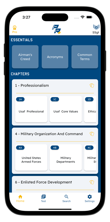 promotion ready air force screenshot