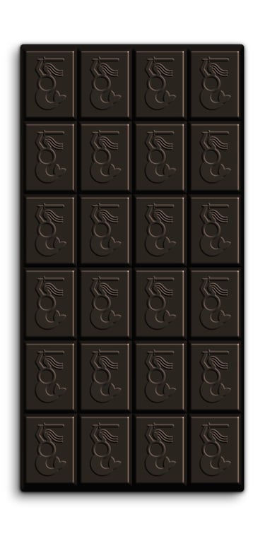 Sirene dark chocolate bar