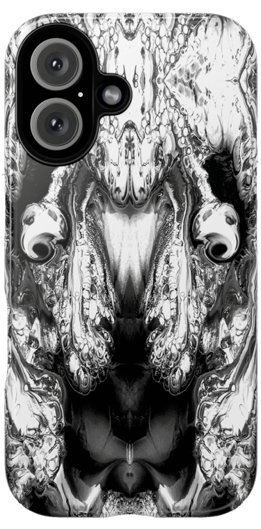 Oracle abstract art phone case from the Dream Carnival collection