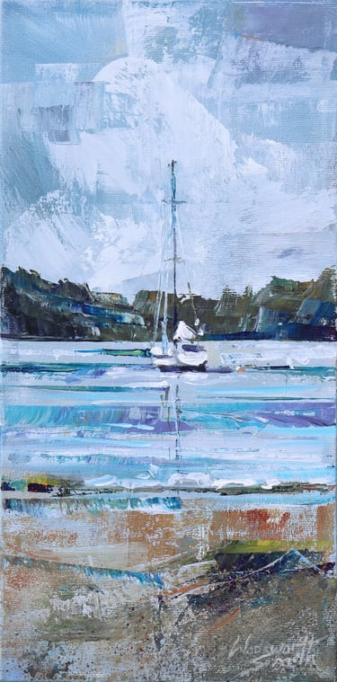 Day Dreamer - Painting by Sharon Wadsworth-Smith