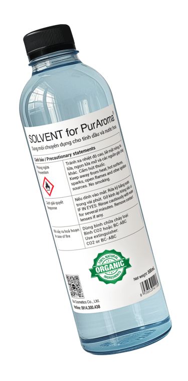 PurAroma Solvent 500ml bottle