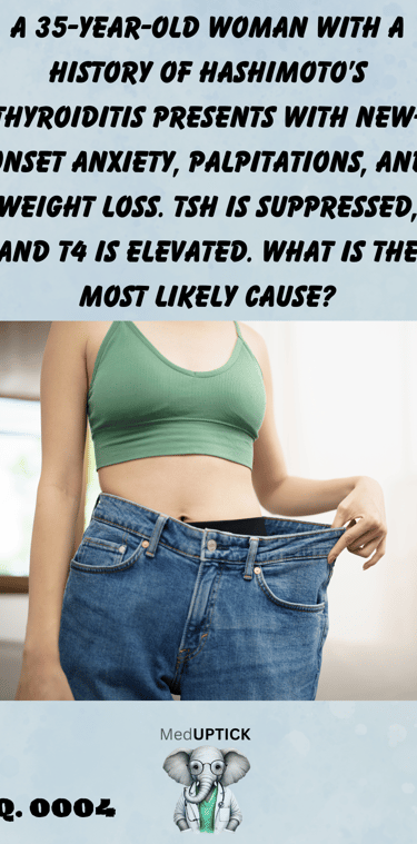 A woman in oversized pants demonstrating significant weight loss