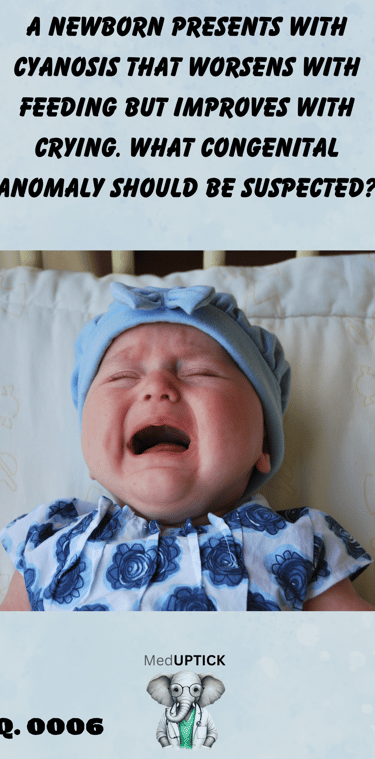 an infant crying with red cheeks and closed eyes