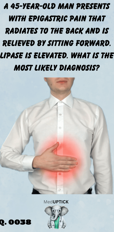 a man gesturing over his abdomen due to stomach pain