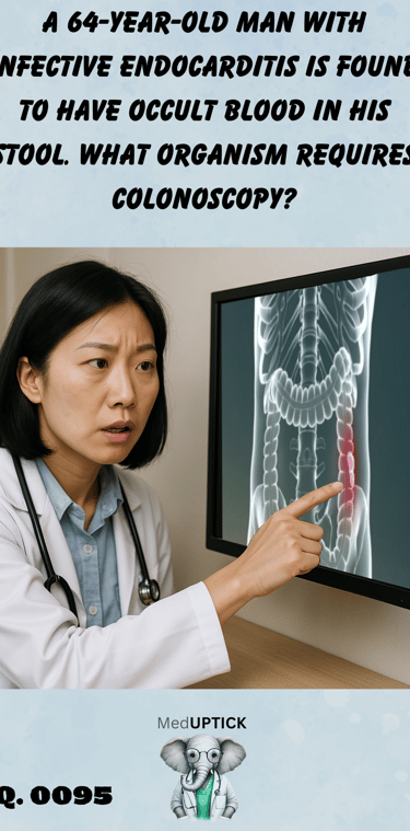 a female Asian physician pointing to a colonic area of concern on an abdominal x-ray