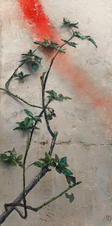 FEELING IN RED 60 X 30