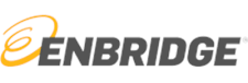 a logo for enbridge