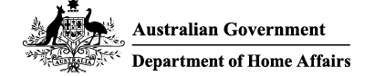 Department of Home Affairs Logo