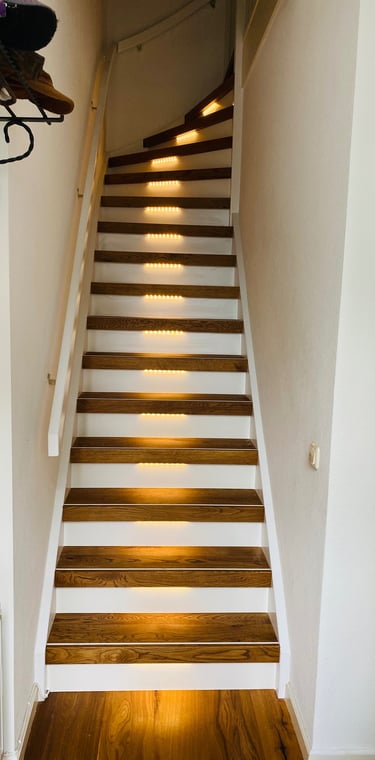 Eiken traprenovatie Waalwijk