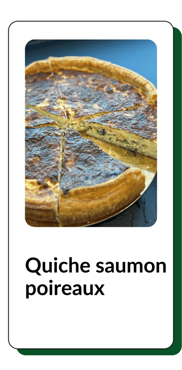 quiche saumon poireaux