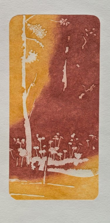 Sous-bois gravure tetrapak