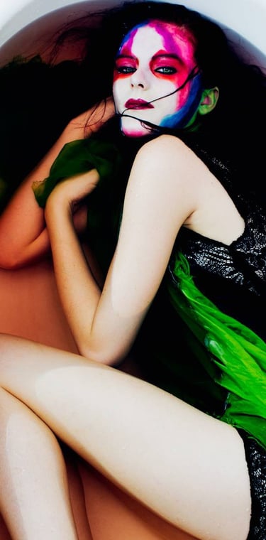 luxury beauty editorial styling